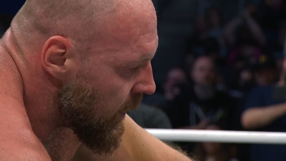 Bryan Danielson is here, and he and Jon Moxley embrace! Watch #AEWDynamite A Tribute to PAC on TBS & HBO Max