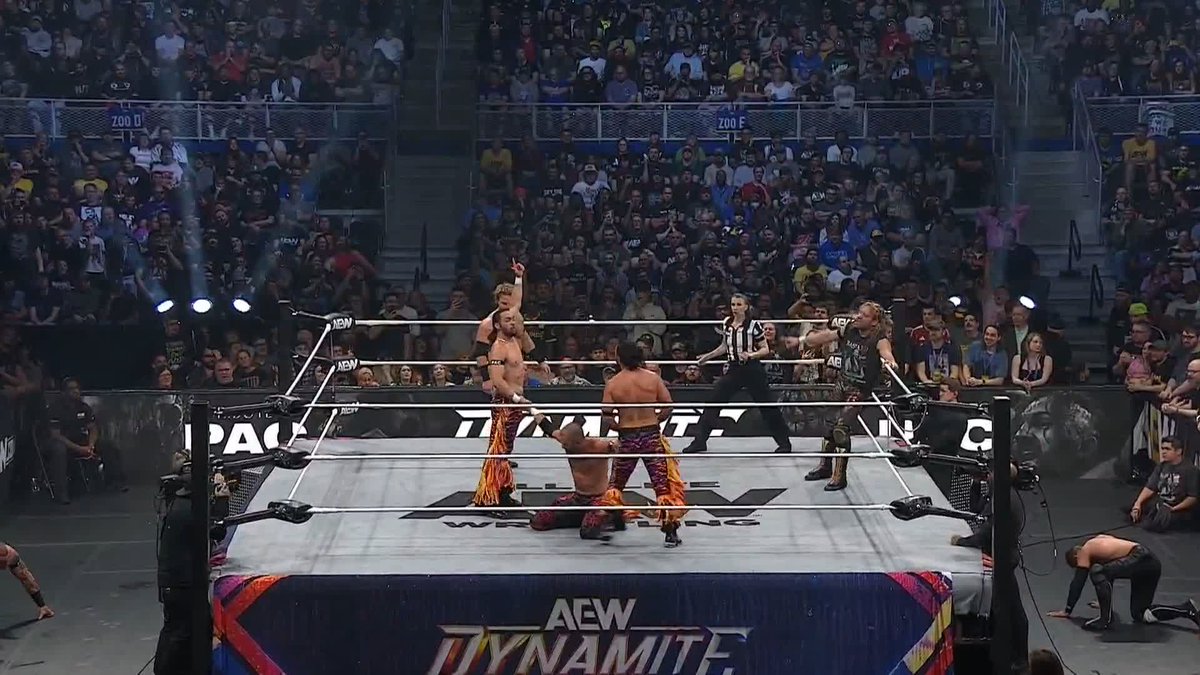 A truly ELITE victory! This one was for Ben! Watch #AEWDynamite A Tribute to PAC on TBS & HBO Max
