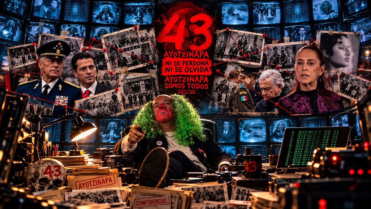 La verdad histórica de Peña, AMLO y Claudia. #Ayotzinapa12años Ni se perdona, ni se olvida. ¡Órale! 🔴 VER EP1 ->
