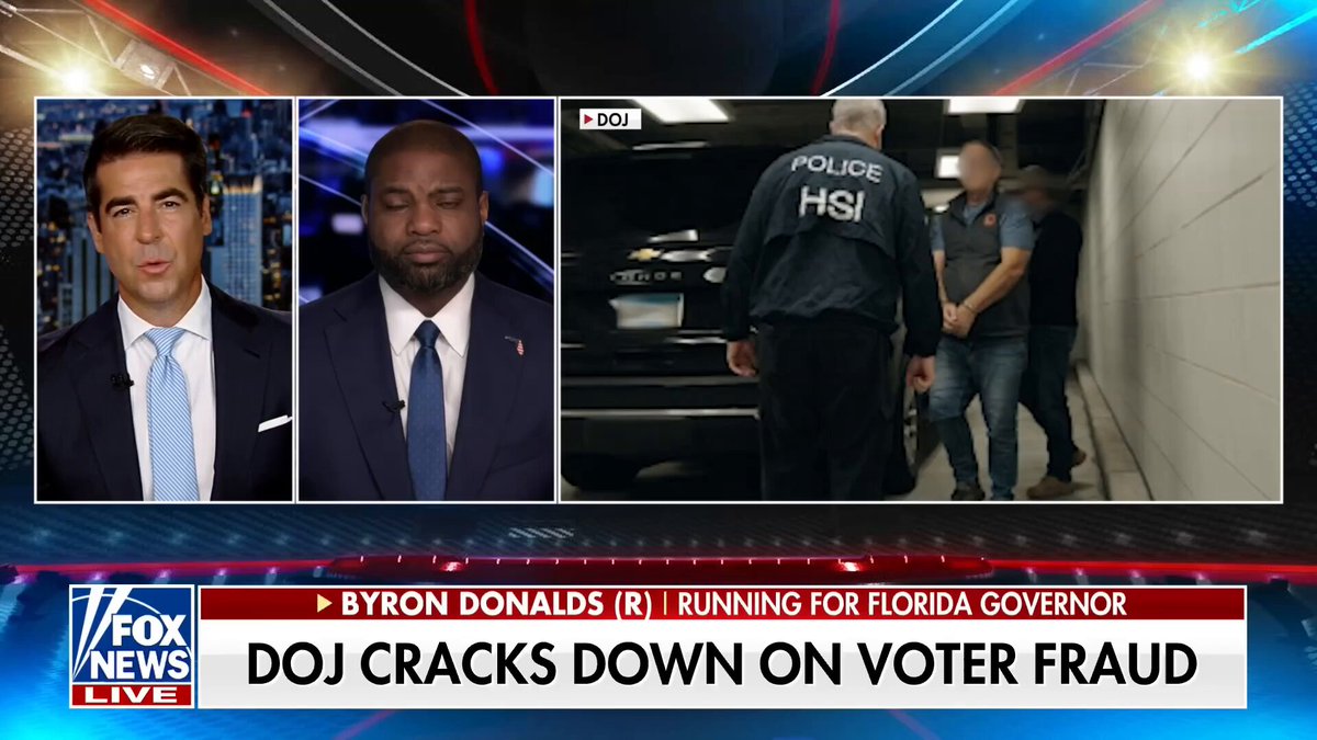🚨 JUST IN: Byron Donalds JUST ELECTION-MOGGED CALIFORNIA 🚨 "We're going to find out RESULTS around 9:30 on ELECTION NIGHT. We CONTROL THE BALLOT PROCESSES."