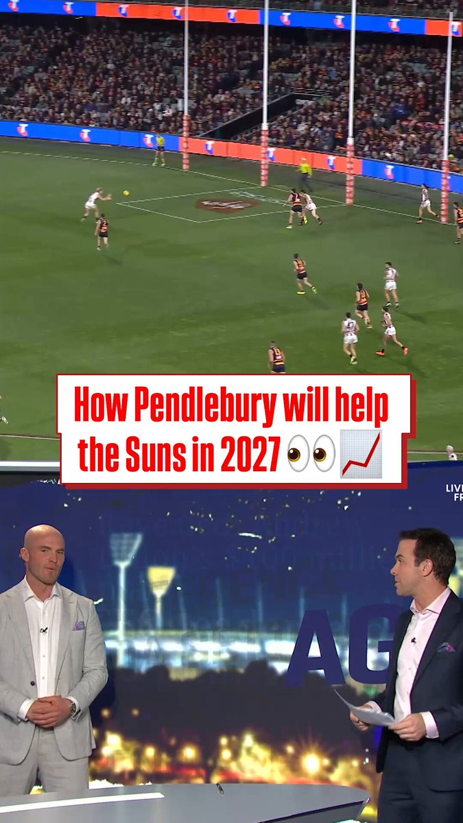 "You'll see Jai Newcombe do this... Trent Cotchin played this role for Richmond." The Pendlebury Pivot is coming to the Gold Coast ☀️