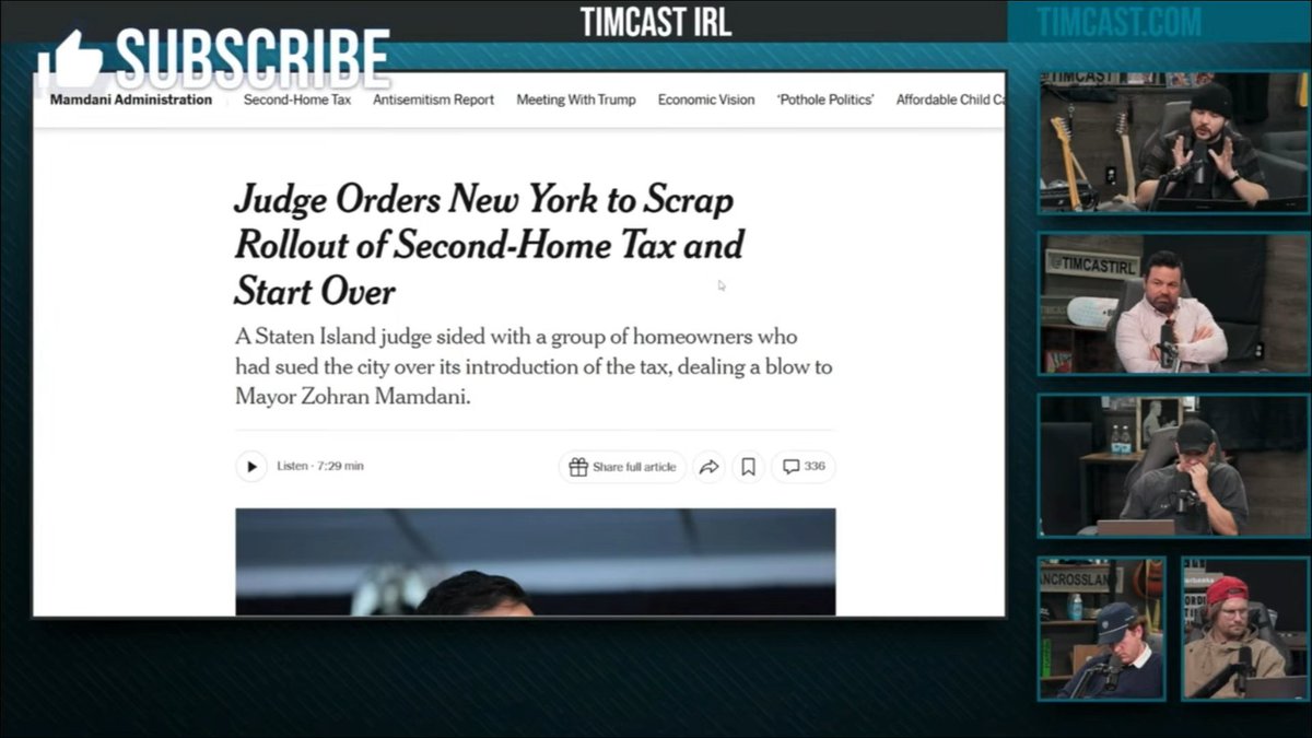 LEFTISM MEETS REALITY! NYC reaps the consequences of the commie politics they have sewed, as city faces a budget crisis. “The woman they’re supporting BURNED their future to the ground!” — Tim Pool @realtatebrown @micahbeckwith