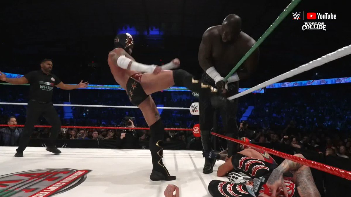 NOT THE NIGERIAN JEWELS! ▶️ Watch WWE Worlds Collide RIGHT NOW on YouTube: