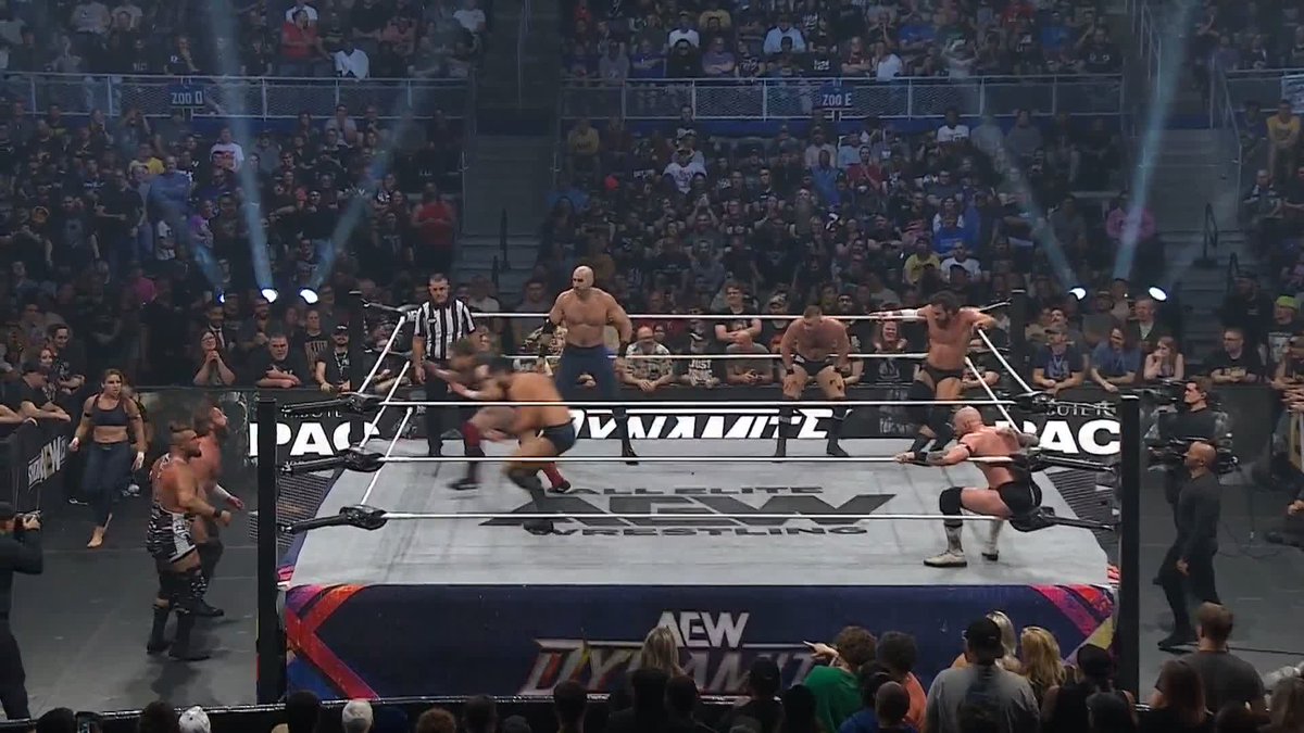 This match was for Ben. This night was for Ben. We love you, Ben. We always will. 🖤 Watch #AEWDynamite A Tribute to PAC on TBS & HBO Max