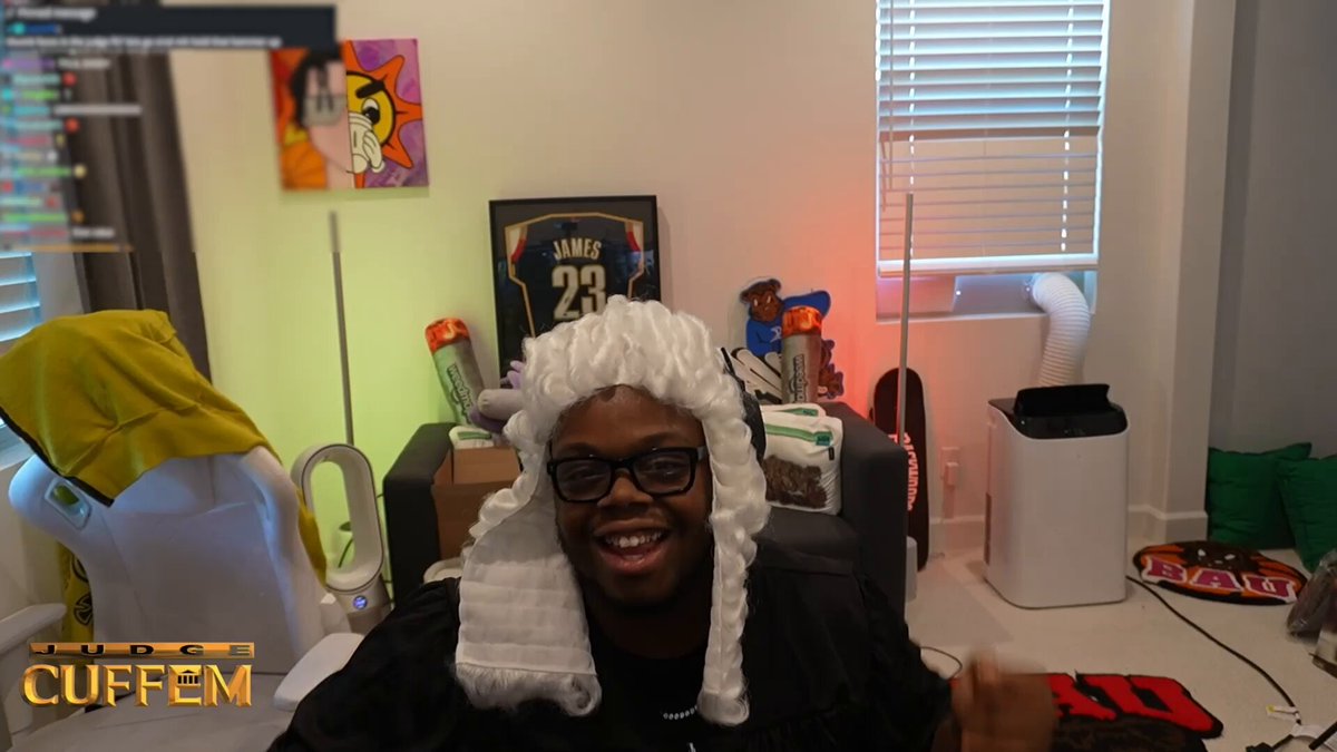 who tf let cuffem be a judge 😭