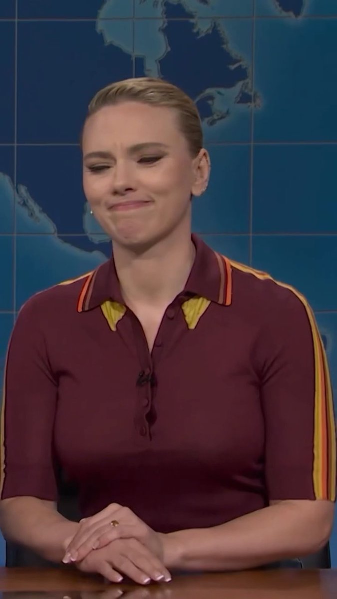Bringing Scarlett Johansson out onto the Weekend Update desk just to deliver an "apology" that only makes things a hundred times worse is peak SNL terrorism. Michael Che really had Colin Jost's actual wife sit there in front of millions of people while he explained that his unhinged roast jokes only happened because he’s "never even seen a human vagina" and spent a summer on a farm. Scarlett’s face the entire time is worth an Emmy on its own. Is Michael Che the most fearless menace in live television history, or is Jost just the most patient husband alive?