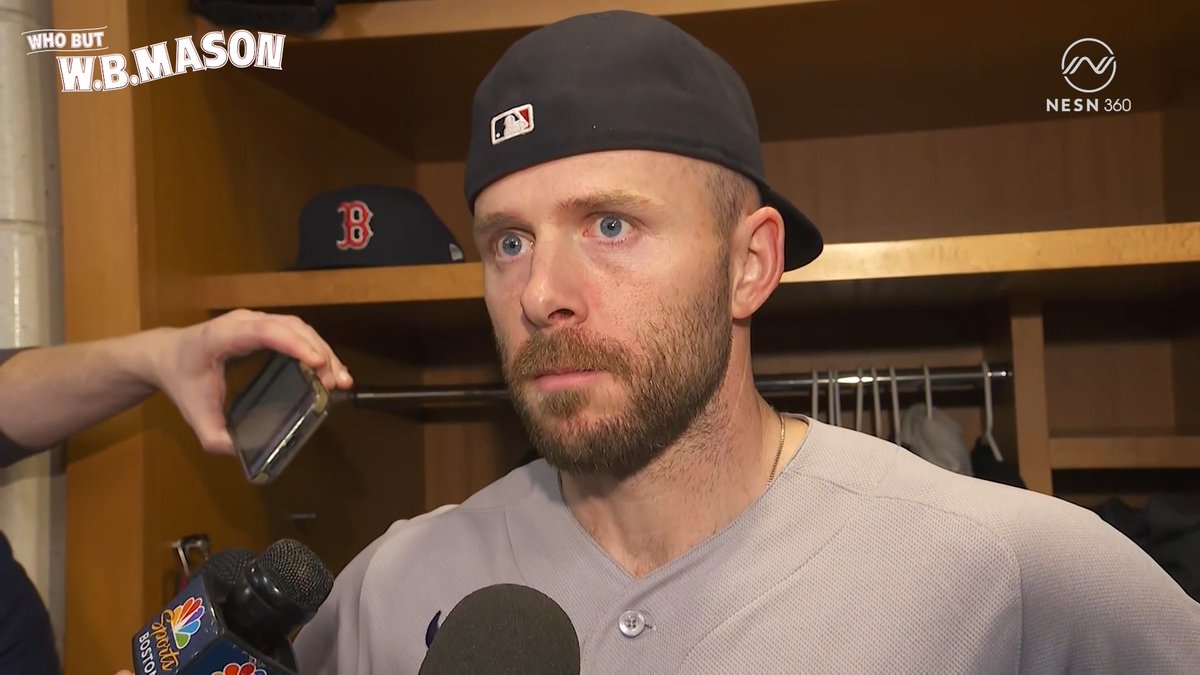 “Disappointed… proud of this group, proud of this team, with all the hate and everything going around, the way this team came together and really turned the season around to get back in this position is something that is special.” Trevor Story said he's disappointed in the outcome, but trying to look at the positives in this group after the #RedSox loss 🎙️ Presented by W.B. Mason Co.