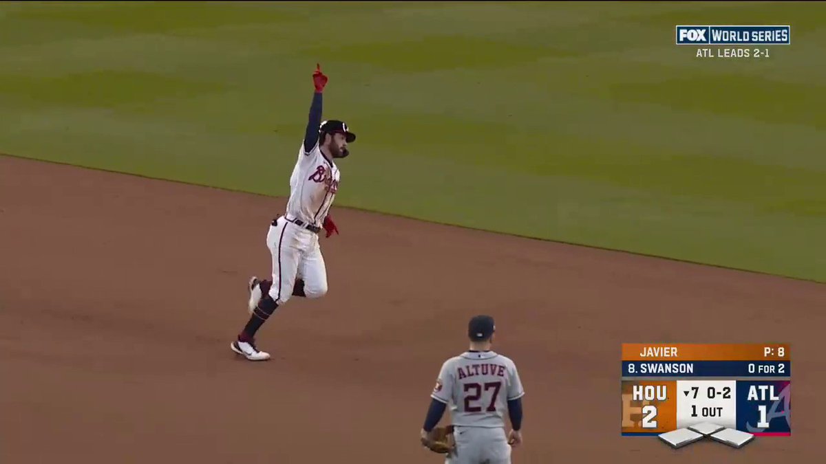 Dansby Swanson was one of the most clutch players I’ve ever seen in 2021 man how did we get here