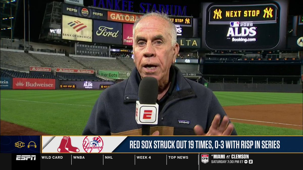 "The Yankees were just clearly the better team. ... It was the bullpen that was the difference." Tim Kurkjian tells Scott Van Pelt how the Yankees were able to overwhelm the Red Sox in the AL Wild Card ⚾️