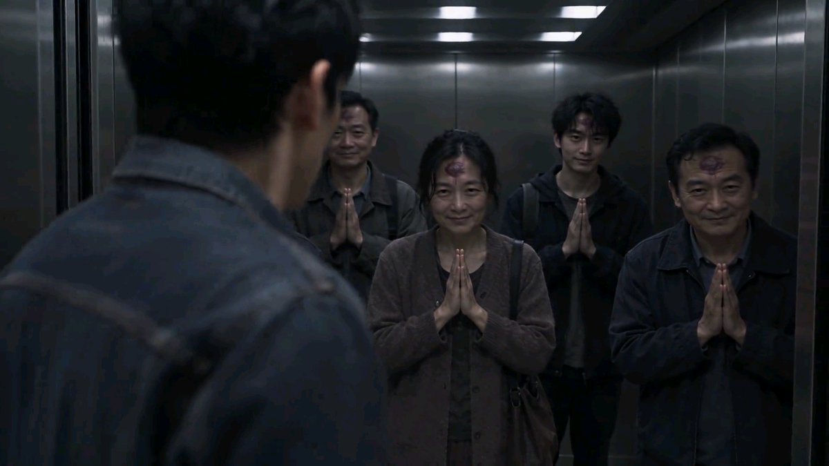 《野佛》第3集：寄生 【内含恐怖元素 ！！如有不适！！ 谨慎观看！！！ 胆小勿入！！！】 背生佛脸，所有人都开始跪拜我。