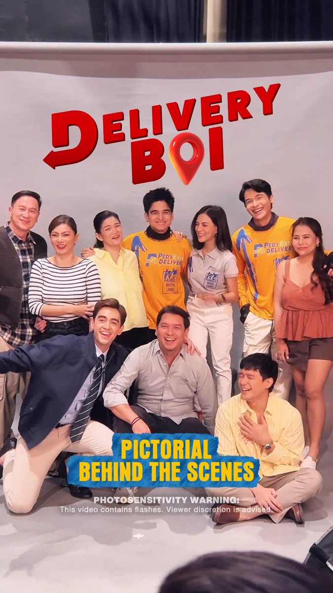 #Exclusive: PICTORIAL PA LANG, VIBES NA! 🧡 Silipin ang pictorial ng #DeliveryBoi at kilalanin ang mga karakter na magpapasaya sa inyong mga hapon. 🤩 #DeliveryBoi, OTW na sa GMA Afternoon Prime! 🛵💨