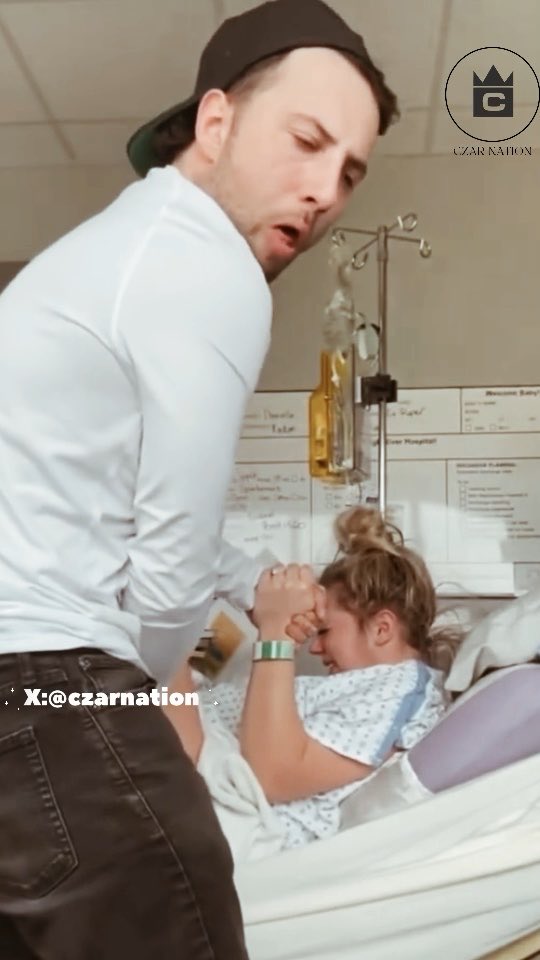 Husband funny reactions during child birth