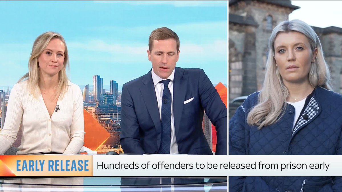 'Early release is now a permanent feature of the criminal justice system.' Sky's Mollie Malone reports from Wandsworth prison as hundreds of offenders will be released early. Full report: