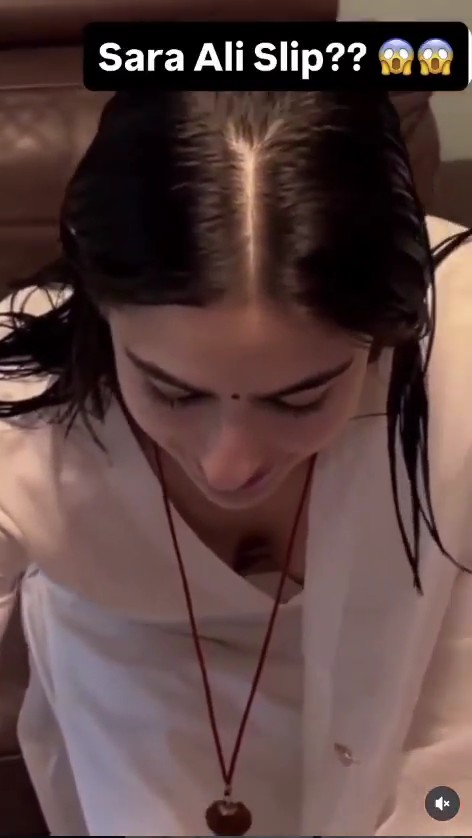 Hottie Sara Ali khan Flaunting Her Nipples 🍒 #Viral #Sara #SaraAliKhan