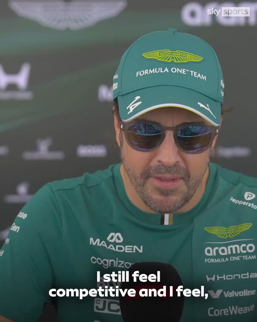 Fernando Alonso is not ready to leave F1 yet and hopes to see improvements at Aston Martin in the next year ✍️