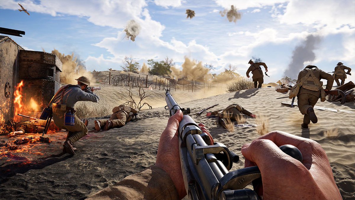 Check out what's new in the just-released free Ali Al Muntar expansion for WW1 Gallipoli, the popular large-scale multiplayer first-person shooter set during the first Great War, with the launch trailer: