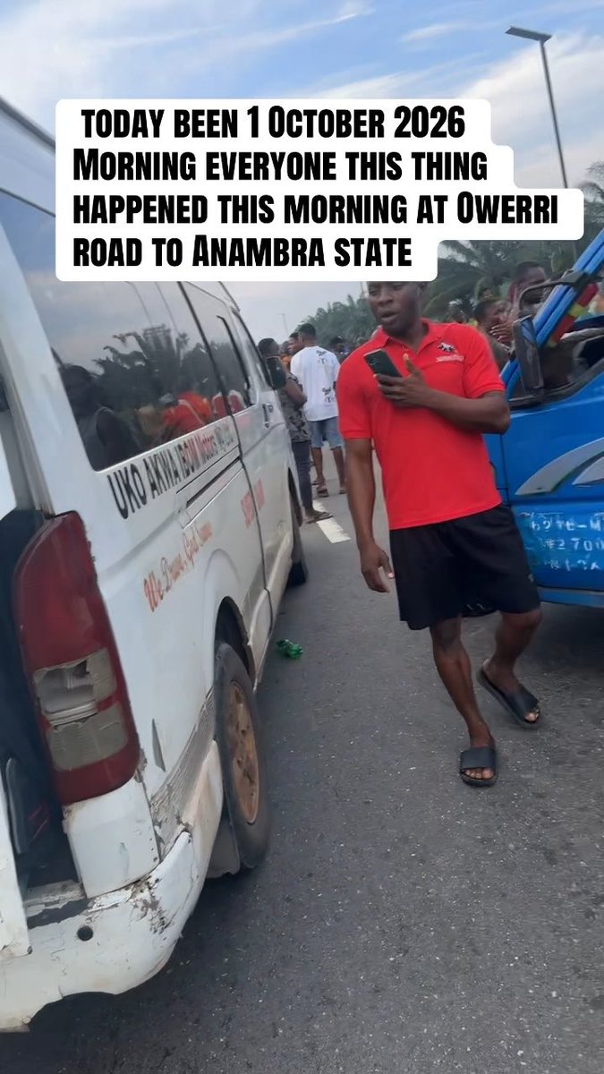 Independence Day: “This Just Happened This Morning On The Owerri–Anambra Expressway. Armed Fulani Gunmen Att@cked, Robbed And K!dnapped Passengers Travelling From Lagos. Two Full Buses Of Passengers And Other Vehicles Were Also Abducted.” ~ Eyewitness Report 💔🚨