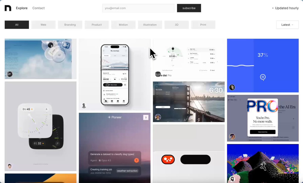 September was good for -70K visitors -240K page views It’s literally the best place to find design inspo. 👀 Check it out →