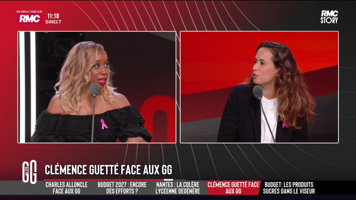 💥 "Il n'y a pas un poster de Clémence Guetté dans la chambre d'un gamin de cité." 🗣️ Joëlle Dago-Serry : "Je suis issue de l'immigration. Plus l'élection de Bally Bagayoko avance, plus je me dis que LFI est la pire chose qui puisse nous arriver. Vous êtes tellement idéologisée que pour vous la violence dessert le mouvement. Non, ça dessert les élèves." #GGRMC