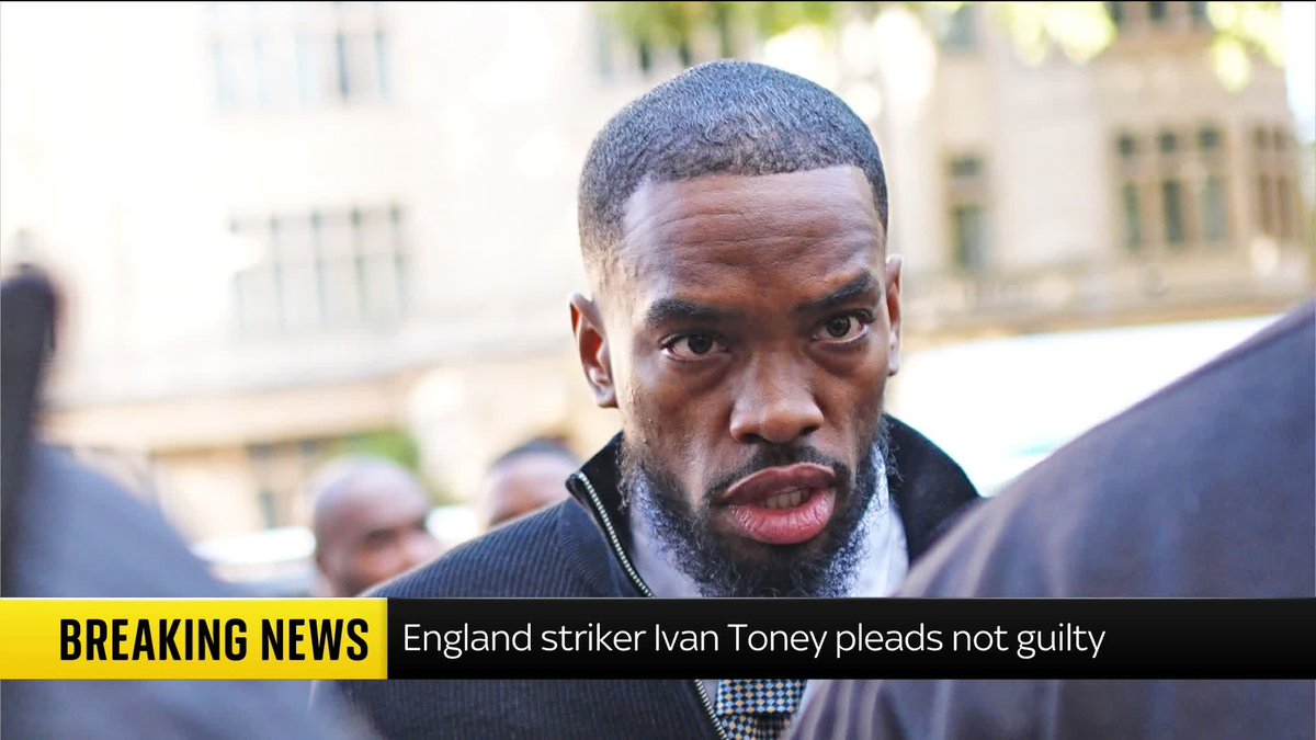 BREAKING: England footballer Ivan Toney pleads not guilty to assaulting a security guard.