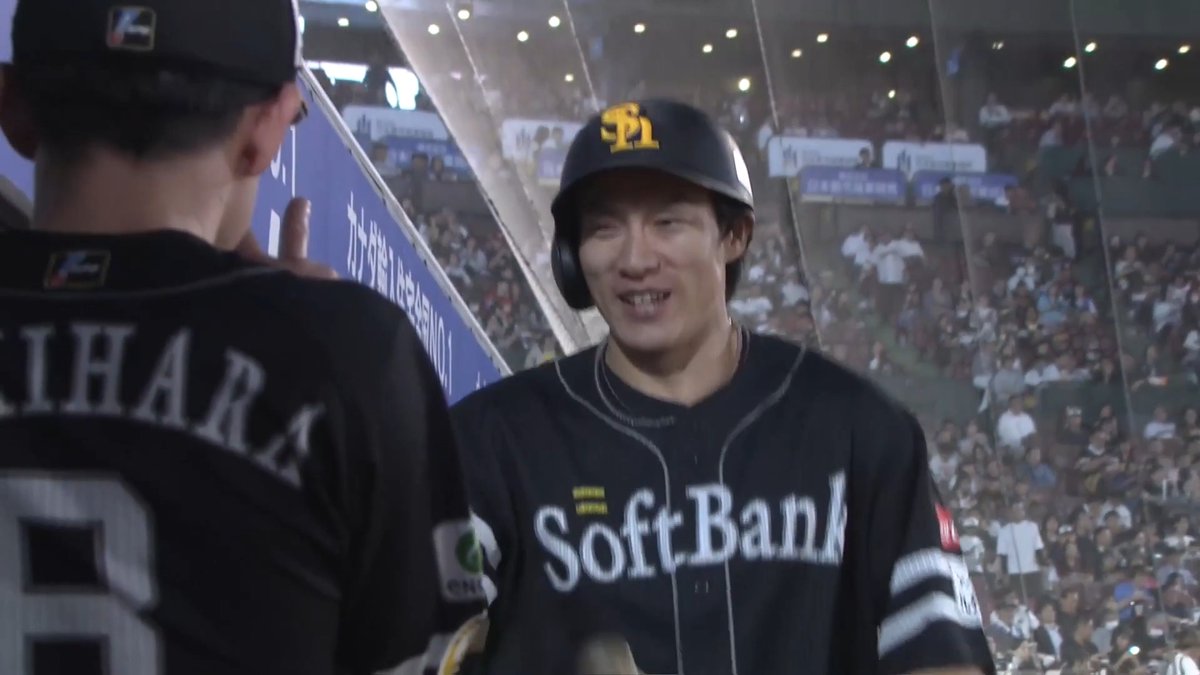 まさに今も全盛期!🔥🔥 強烈な一発!💪👏 福岡ソフトバンク 柳田悠岐 選手の今シーズン第19号ソロホームラン!🌈