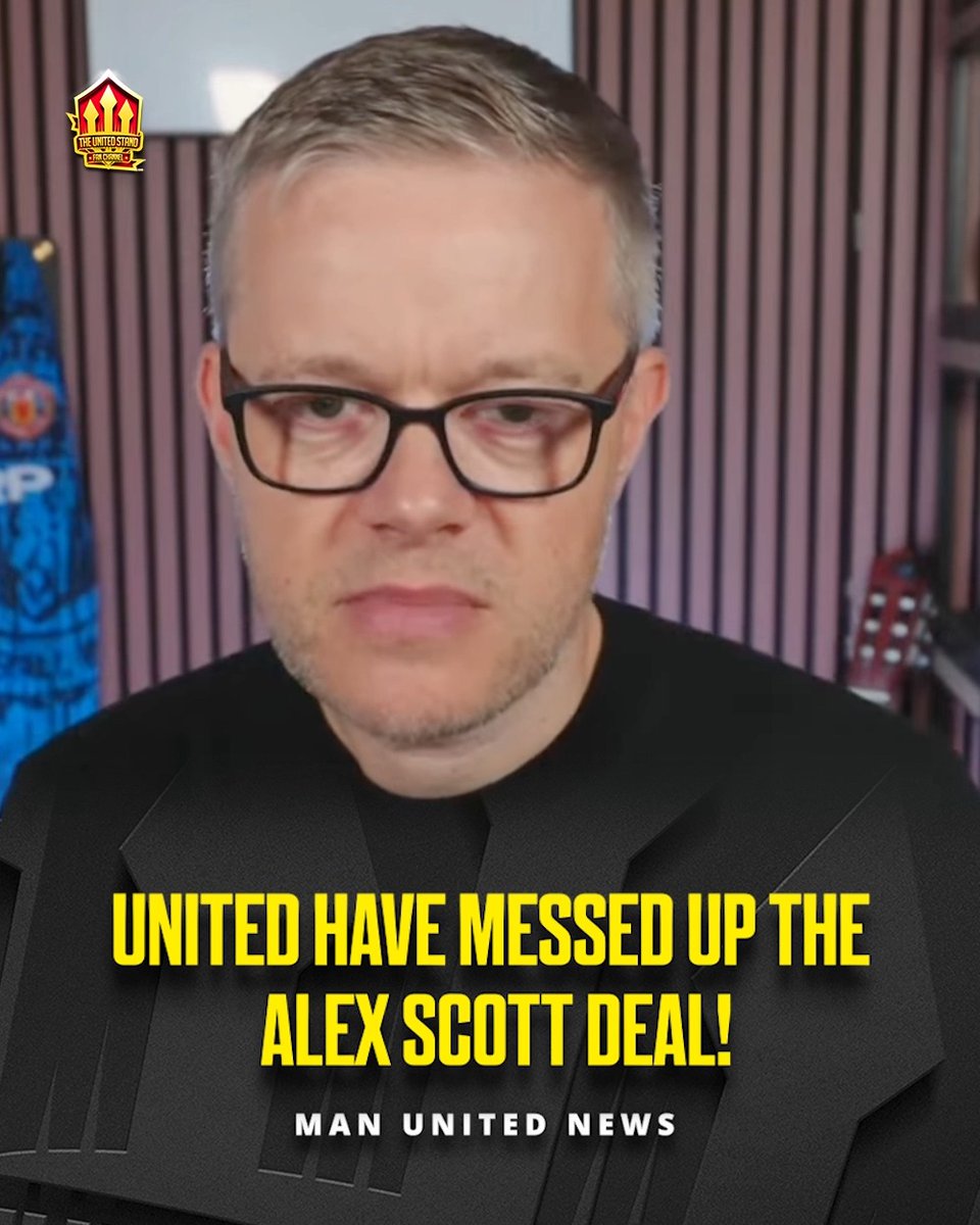 "United are TOO rigid in their transfer approach!" 😠 Mark Goldbridge is FRUSTARTED by reports that #mufc will miss out on signing Alex Scott next year...