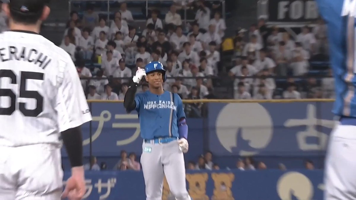 絶対に負けられない戦いで欲しかった追加点を挙げる!🙌🙌 北海道日本ハム 万波中正 選手のタイムリー2ベースヒット!🔥🔥