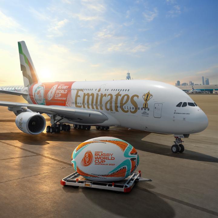 The countdown to Men's Rugby World Cup 2027 is about to take off. 🏉✈️🇦🇺 One year to go!