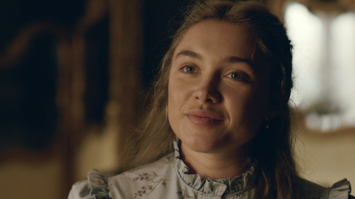 Florence Pugh is Cathy Ames. EAST OF EDEN is now playing.