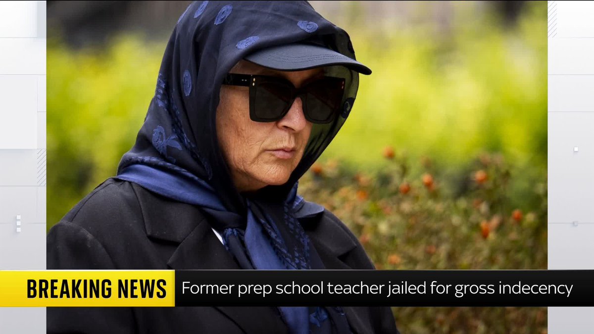 BREAKING: A former prep school teacher has been jailed for seven years after being found guilty of gross indecency against a boy she tutored. Read more: