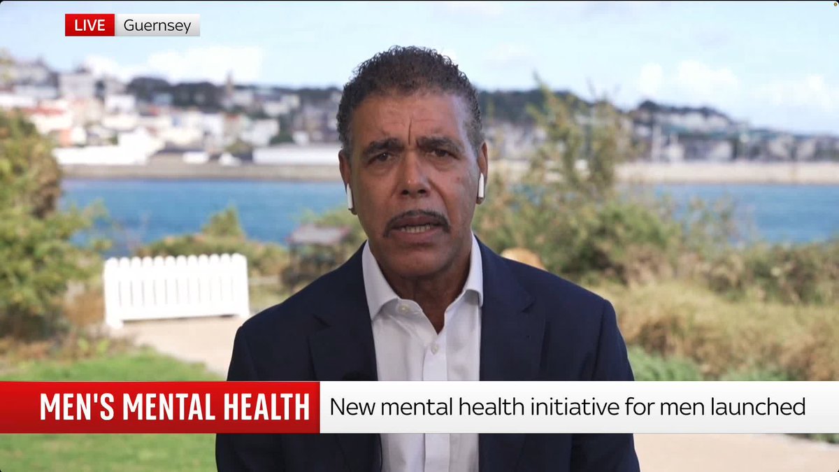 Former footballer Chris Kamara opens up to Gareth Barlow about his mental health struggles as he launches a new campaign aimed at helping vulnerable men.