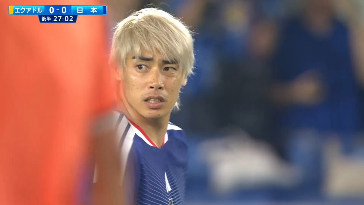 中村敬斗からパスを受けた伊東純也が右足を振り抜く!⚽ 🏆キリンカップサッカー2026 🇯🇵#SAMURAIBLUE vs エクアドル代表🇪🇨 📺TBS系列全国ネット生中継 📱TVerライブ配信 #サッカー日本代表