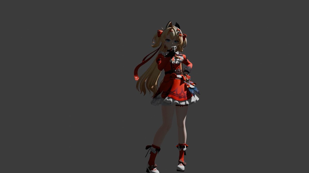 Kolisnia Model render animation! Via Flyoffly #NTE #NevernessToEverness