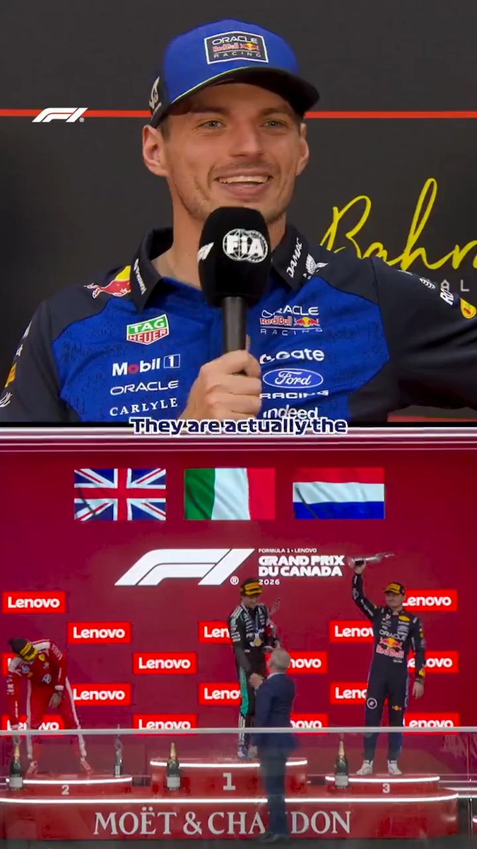 Max has scored seven podiums this season 🇨🇦🇦🇹🇧🇪🇭🇺🇮🇹🇪🇸🇦🇿 But he's determined to claim a win before the year's out 🏆 #F1 #BahrainGP