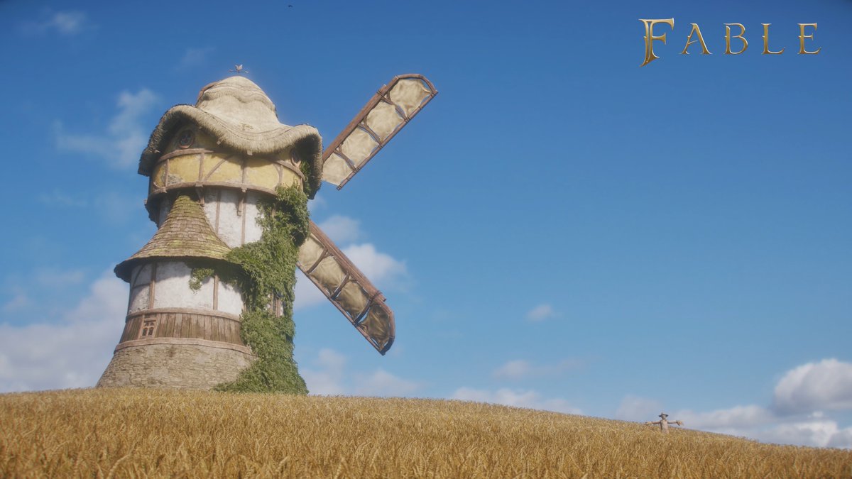 🛑 STOP! You have arrived at a Social Media Checkpoint. Take a moment to relax and listen to the relaxing sounds of the Oakshire countryside. #Fable #FableTheGame