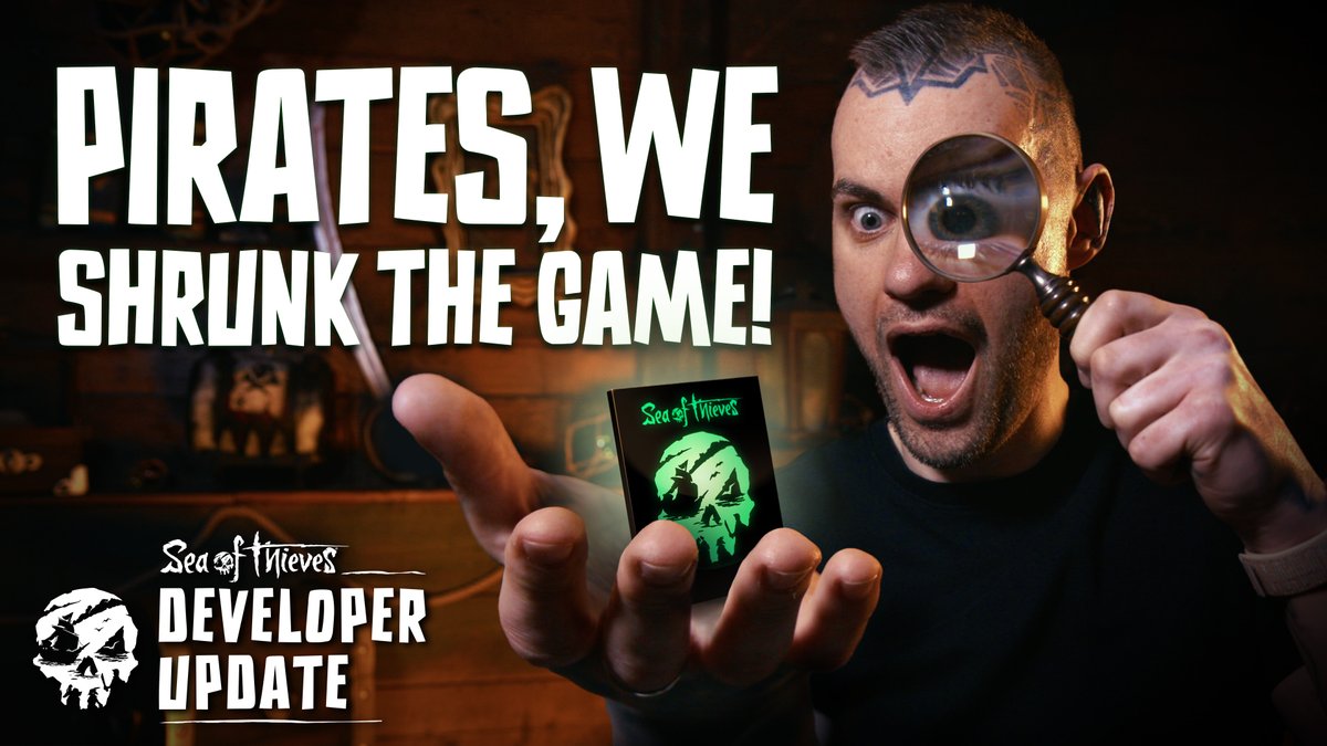 Ever wish Sea of Thieves was a bit smaller? Well, Production Director Drew might have some good news for you! That, plus Emporium shanties and reactive bundle pricing, Big Ship, Little Ship learnings, Last Ship Standing: Brigantines testing and more, all in our latest Dev Update.