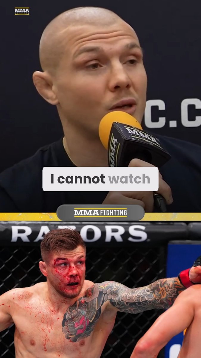 Marvin Vettori hates watching his past few fights before his return at #UFC323: “I cannot watch myself. I look like shit. I was so f*cking pissed. I cannot watch it. … I couldn’t throw a cross without falling down. I was stiff. It was not myself at all." (🎥 José Youngs)