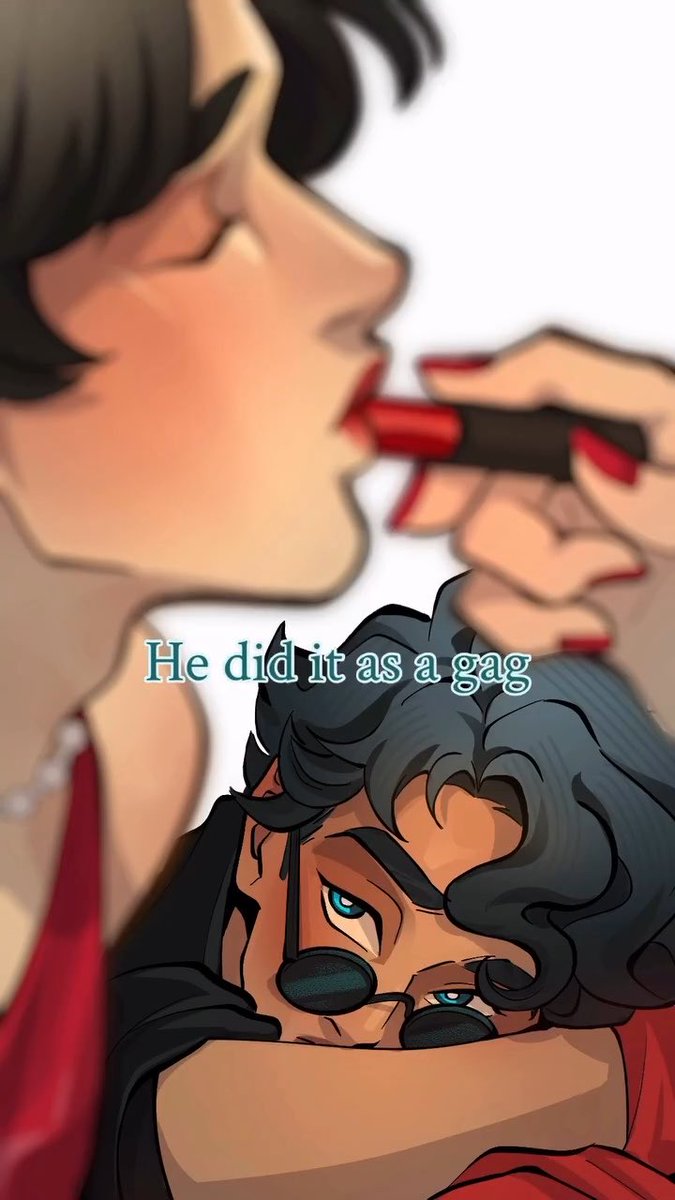Tim in drag💄 #timkon #robin #superboy