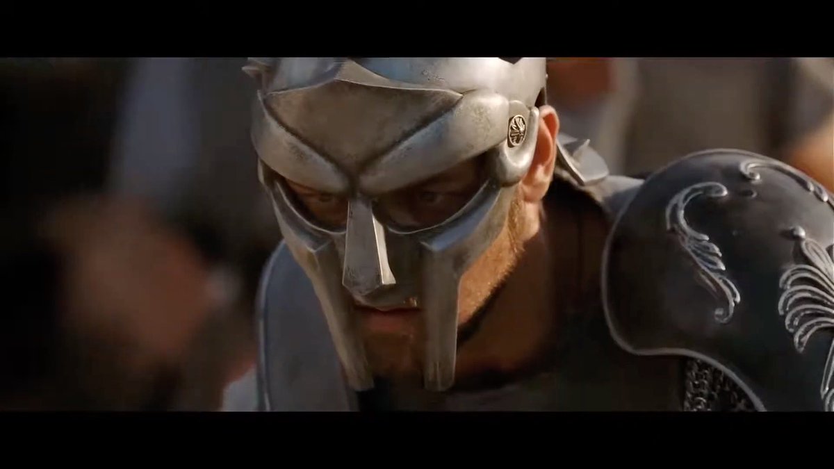My name is Maximus Decimus Meridius. 🎬 Gladiator (2000)