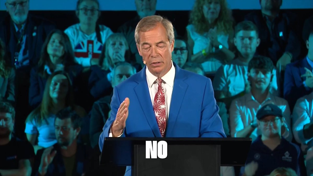 Nigel Farage: “We cannot let people in from countries that pose a genuine terror threat to us.”