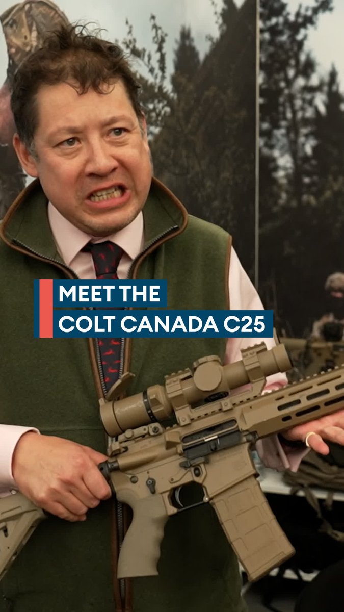 Meet the C25🇨🇦 Colt Canada's latest assault rifle has arrived in the UK as the company looks to expand into the European market With the British Army preparing to replace the SA80, all eyes turn to Project Grayburn👀