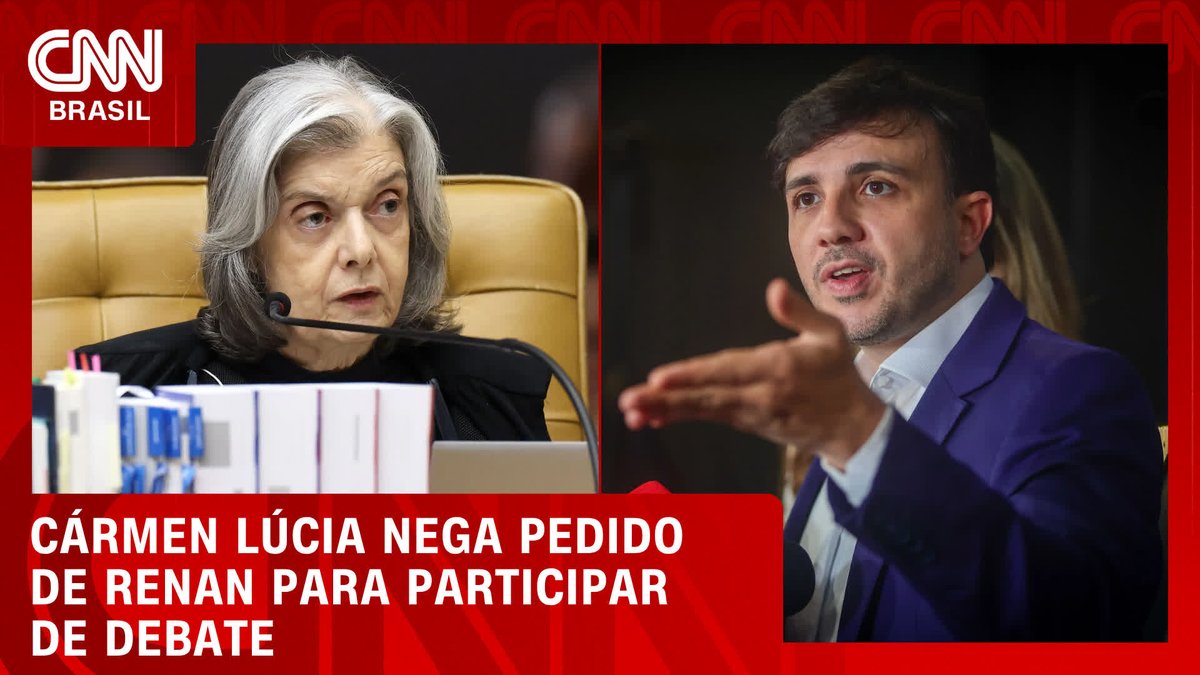 🚨URGENTE - Cármen Lúcia REJEITA pedido do Missão para garantir Renan Santos no debate presidencial da Globo.