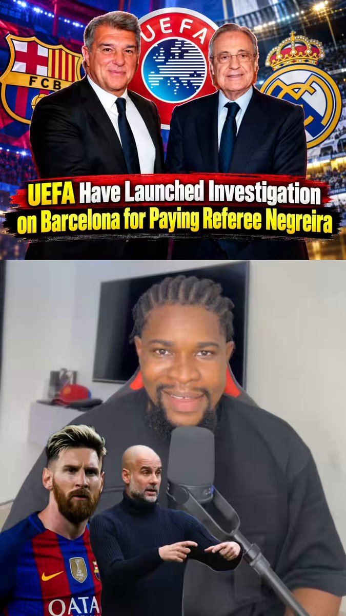 BREAKING: UEFA Have Launched Investigation on Barcelona for Paying Referee Negreira. Real Madrid Want Barcelona to Be Stripped Of All the Trophies They Won from 2001 to 2018. THE NEGREIRA CASE!!
