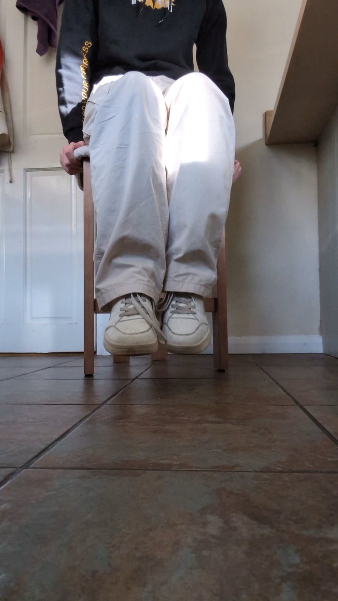 Been walking about all day pfffft~ 💕 Praise me and I might let you take off the other shoe sluts~ 😈🤭