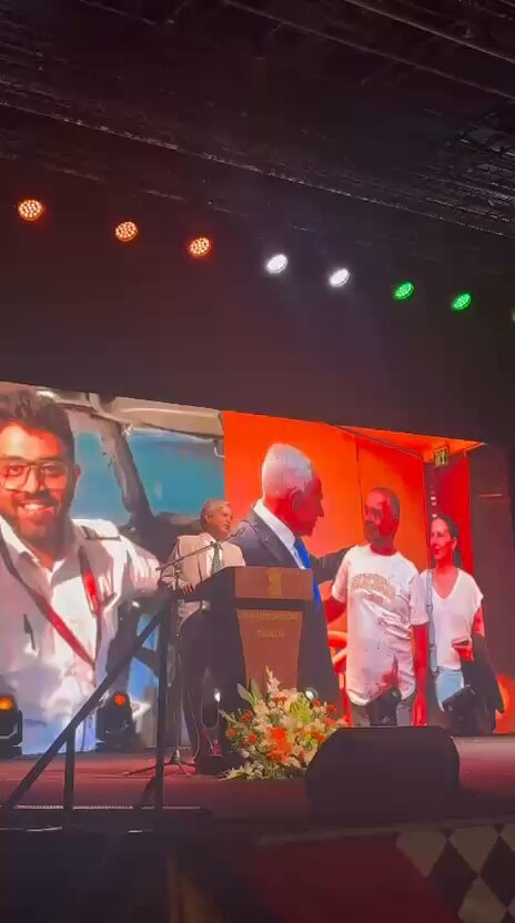 HEAR HOW ISRAELIS HAVE EMBRACED INDIAN HERO CAPTAIN SMIT MACHCHHARE Raucous cheers greet JP Singh, India’s ambassador to Israel as he mentions the name of the brave pilot who put duty above self.