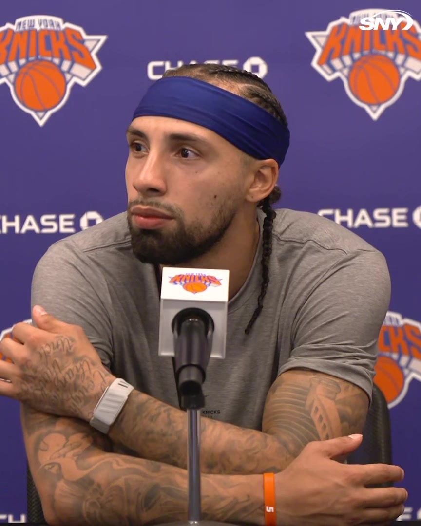 Was Jose Alvarado always going to come back to the Knicks? "In my mind, yeah. 'I want to stay here, I want to stay home.' We had a chance to do that, and we did it."