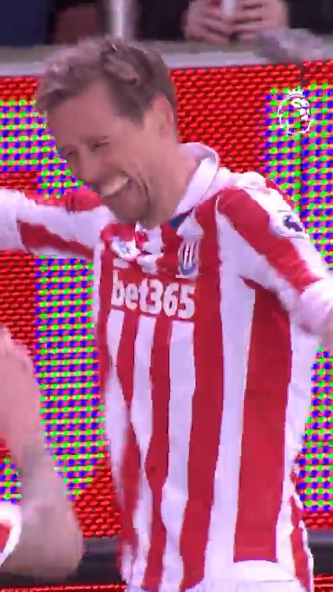 100 Premier League goals. Robot celebration. @PeterCrouch. 🤖