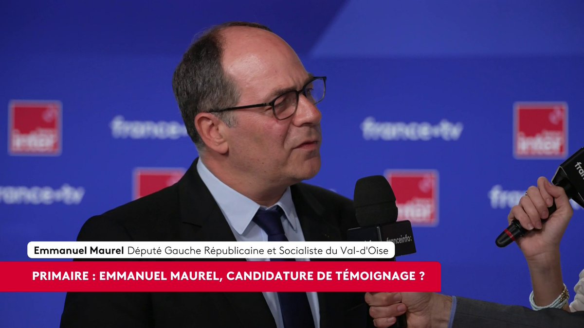 🔴 🗣️ Primaire de la gauche : Emmanuel Maurel peut-il créer la surprise ? ➡️ La réponse du député de Gauche Républicaine et Socialiste : "J'ai une voix singulière sur les questions européennes, sur les questions industrielles, sur les questions écologiques." #canal16