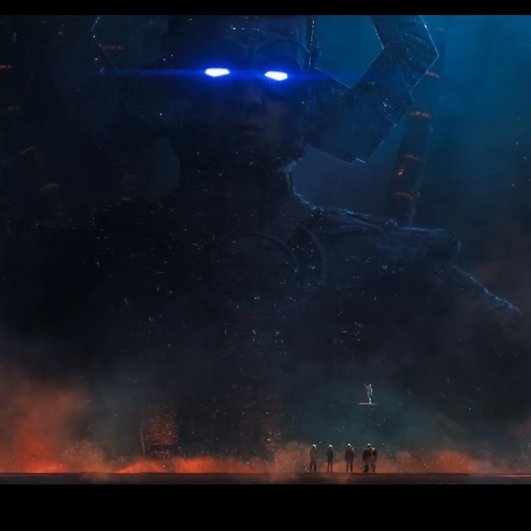 Proud to say we waited 18 years, and we were not disappointed. The walls of the theater shook when Galactus spoke. It was genuinely terrifying, and I loved every minute. This is exactly what a Devourer of Worlds should look and sound like, and it was glorious. The actor was perfect; the design was exquisite. The whole movie was spectacular. 👌😍