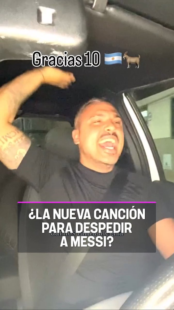 ¿LA CANTAMOS EL 6 DE OCTUBRE? 🥲 🇦🇷 Atención a la canción que creó este hincha argentino para despedir a LIONEL ANDRÉS MESSI el próximo 6 de octubre en el Monumental. 🎥 @maximilianorossii en IG